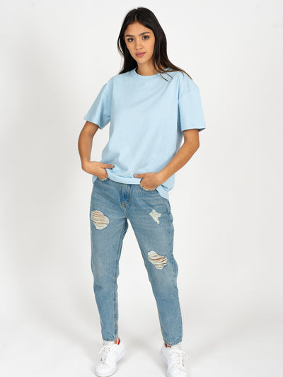 Tshirt básica - celeste