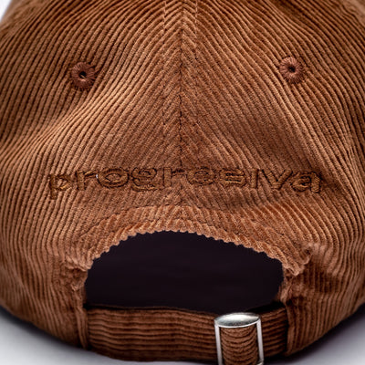 Gorra deportiva - corduroy café