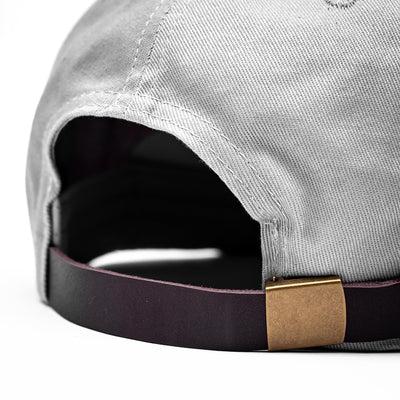 Gorra plana - gris claro